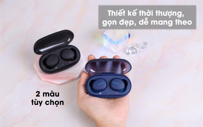 Tai nghe Bluetooth Sony Extra Bass True Wireless WF-XB700 có hai màu
